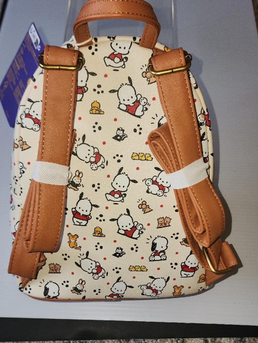 Loungefly Sanrio Pochacco Mini Backpack. NWT